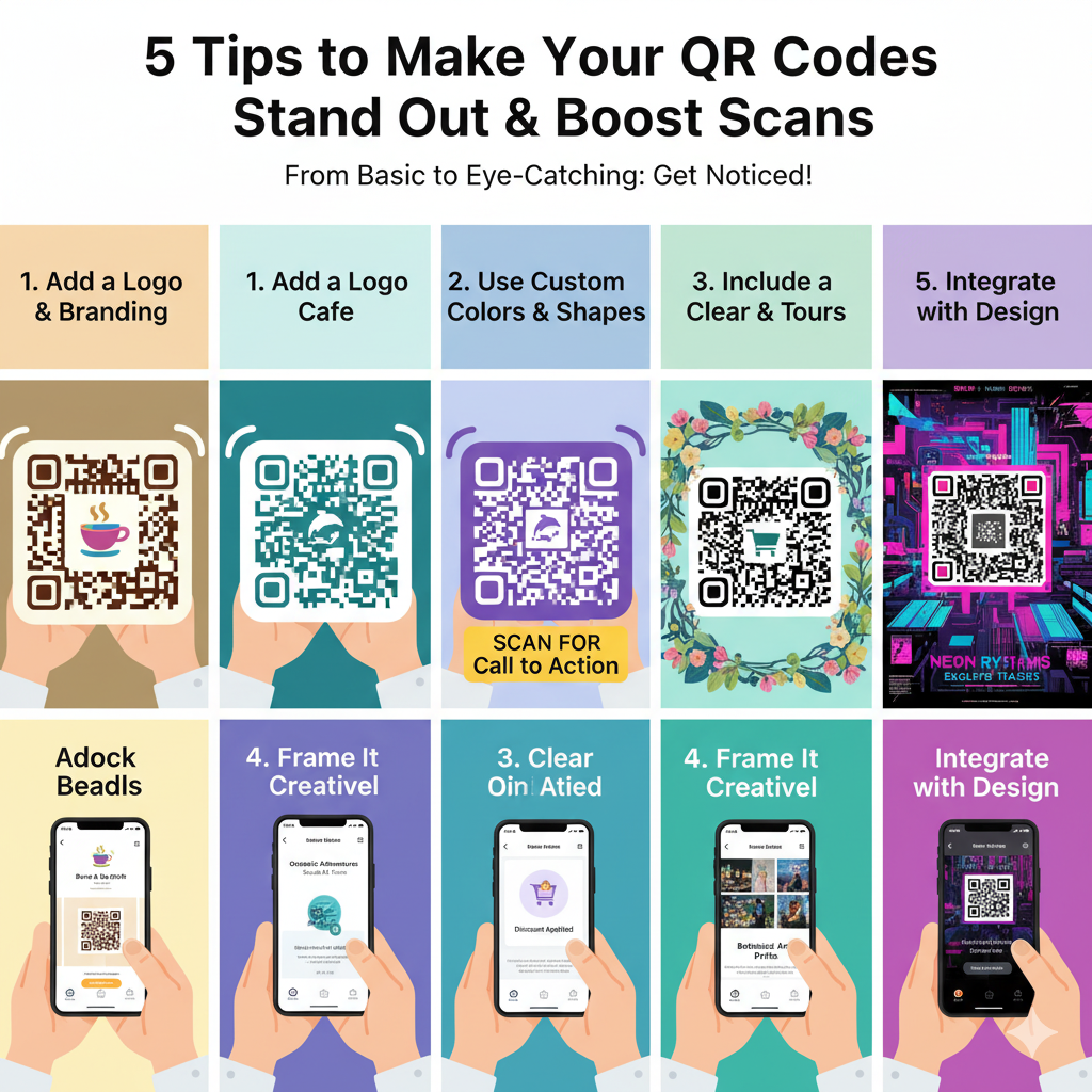 5 Tips to Make Your QR Codes Stand Out and Boost Scans
